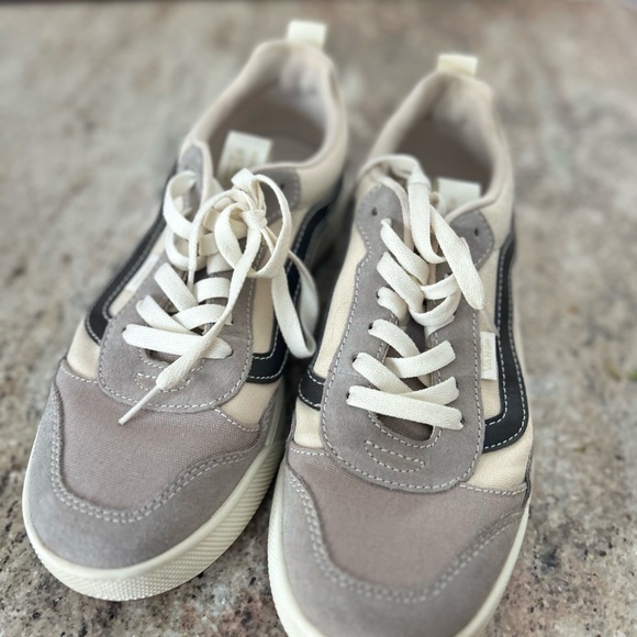 Vans shoes woman’s sneakers size 10 like new tan brown - Picture 3 of 7